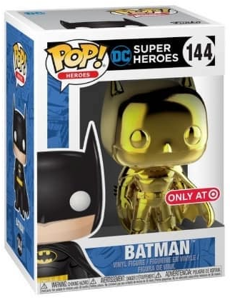 Gold chrome online batman pop