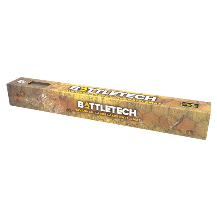 BattleTech: Battle Mat - Savannah Large Lakes