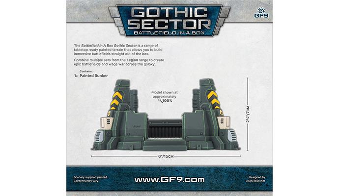 Battlefield in a Box: Gothic Sector - Legion Bunker