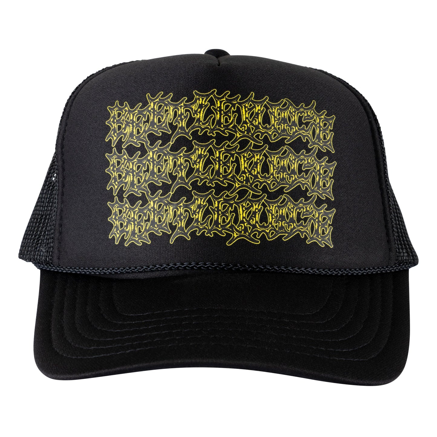 WELCOME X BEETLEJUICE THREE TIMES TRUCKER HAT