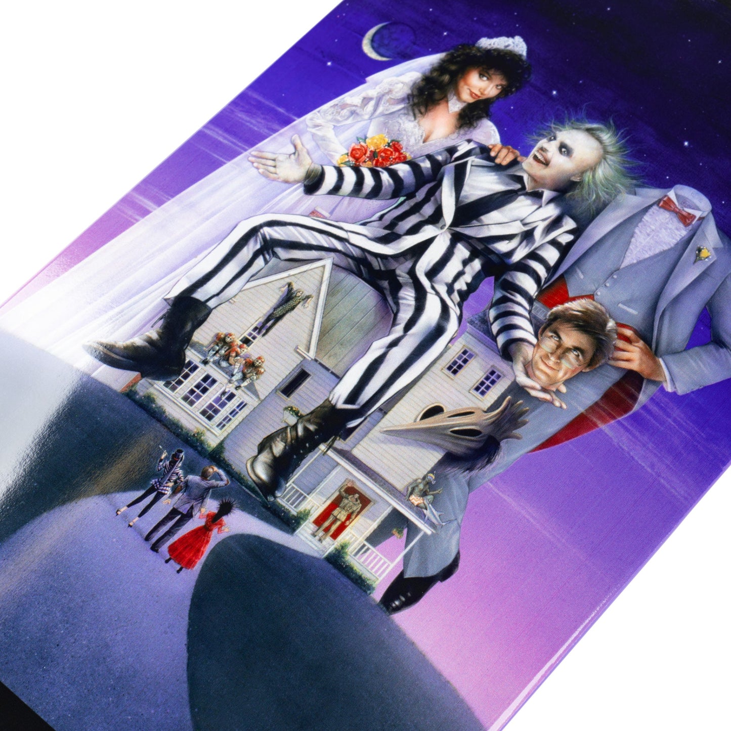 WELCOME X BEETLEJUICE SHOWTIME 8.5" SKATEBOARD DECK