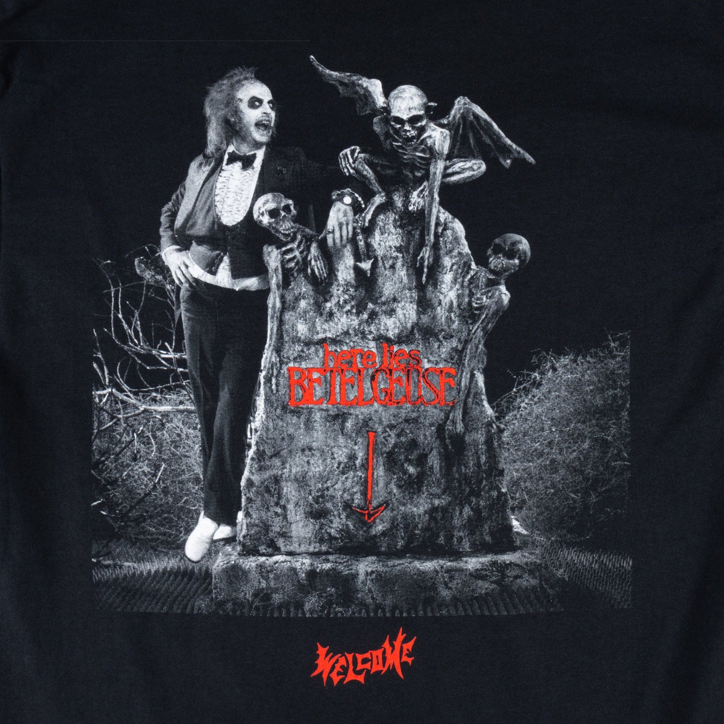 WELCOME x BEETLEJUICE TOMBSTONE T-SHIRT