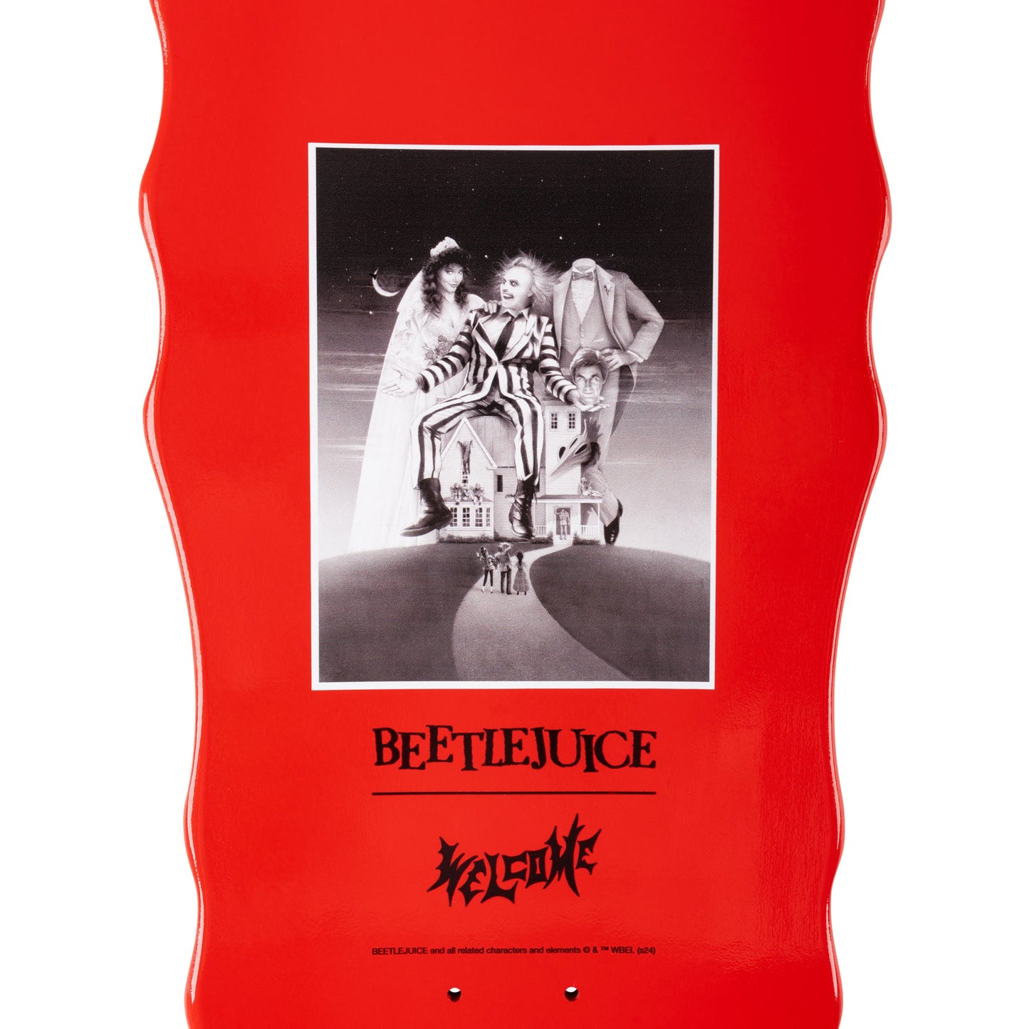 WELCOME X BEETLEJUICE CAROUSEL 10" SKATEBOARD DECK