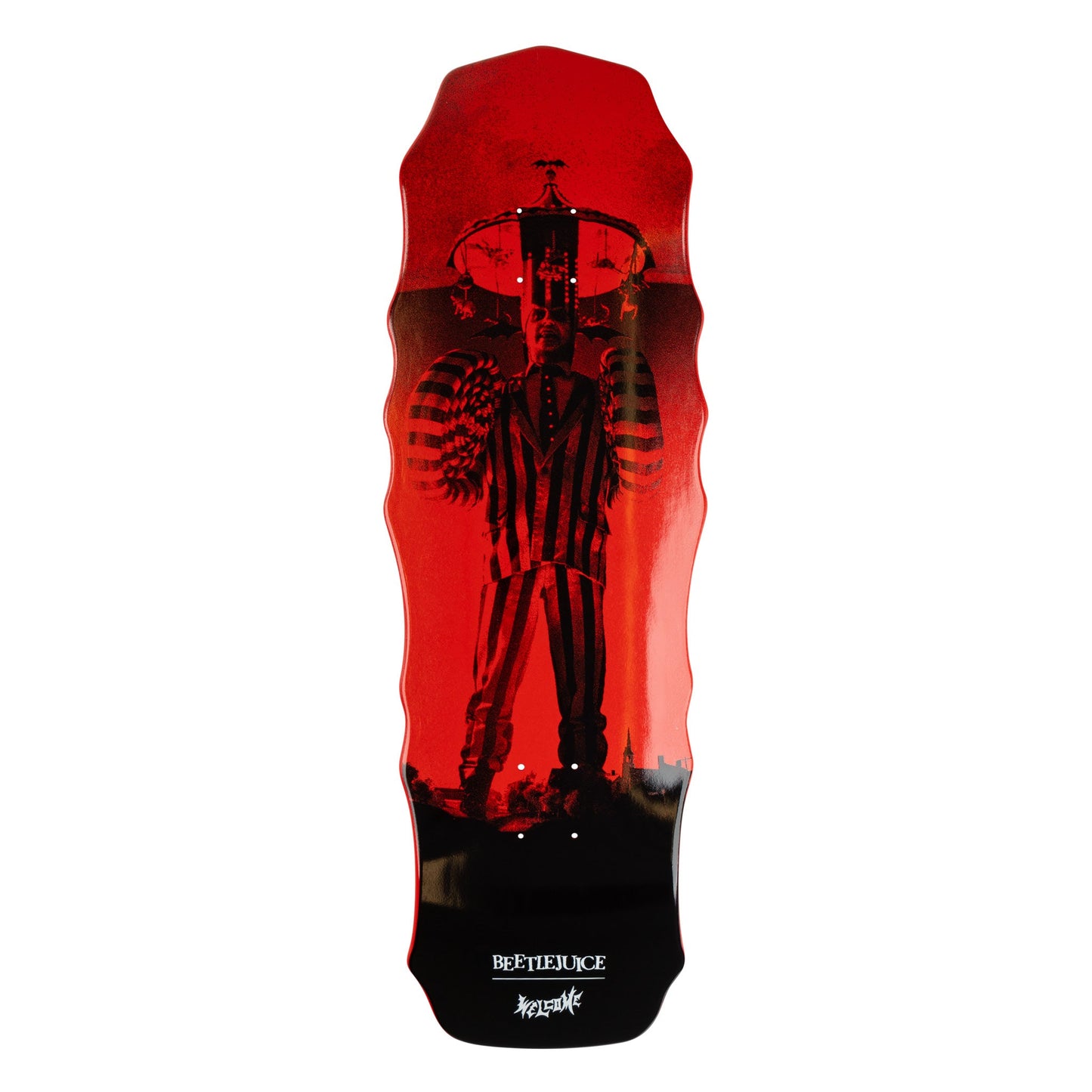 WELCOME X BEETLEJUICE CAROUSEL 10" SKATEBOARD DECK