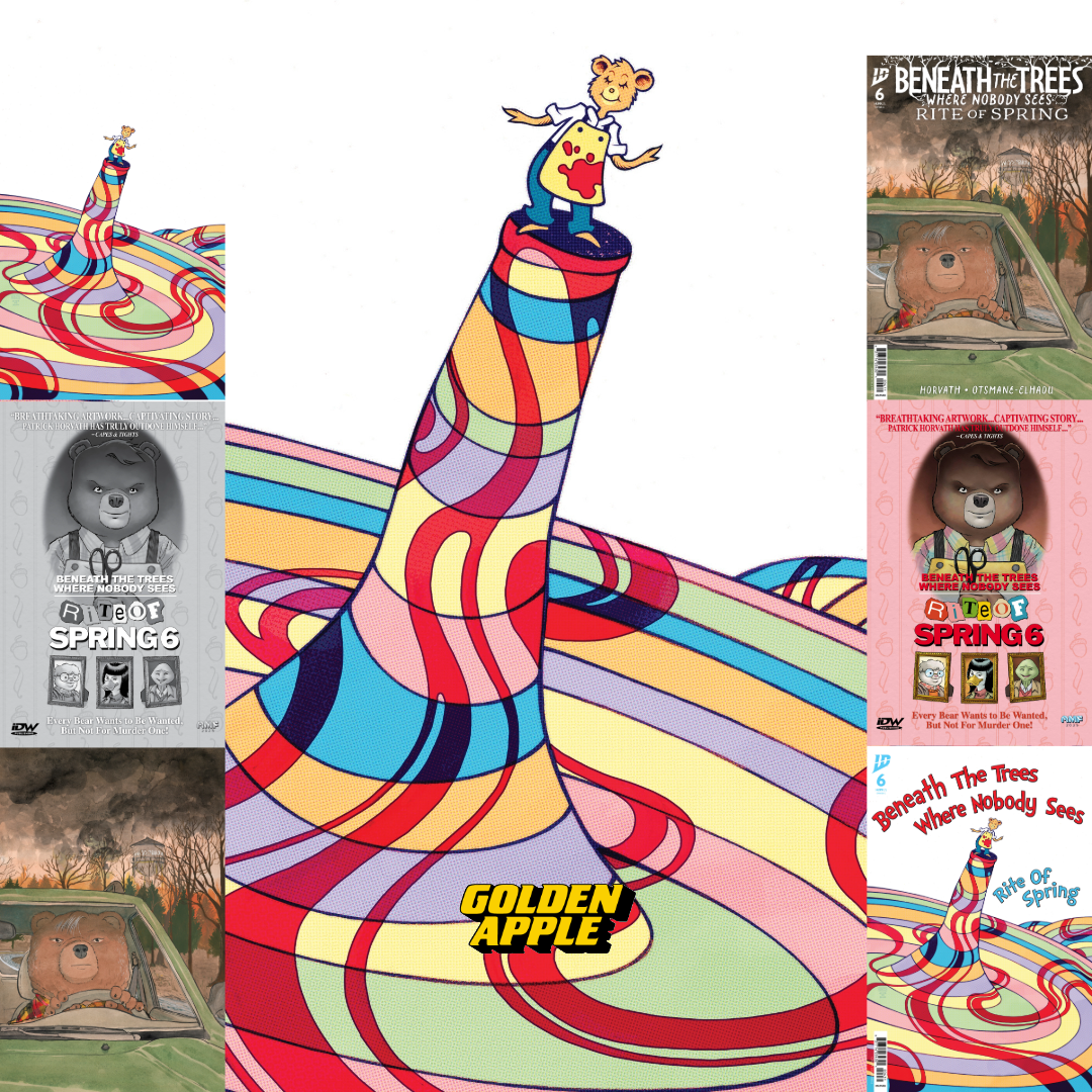 Beneath The Trees Where Nobody Sees Rite Of Spring #6 A1 Cover Set Of 6 1:10 1:25 1:50 (03/04/2026) Idw