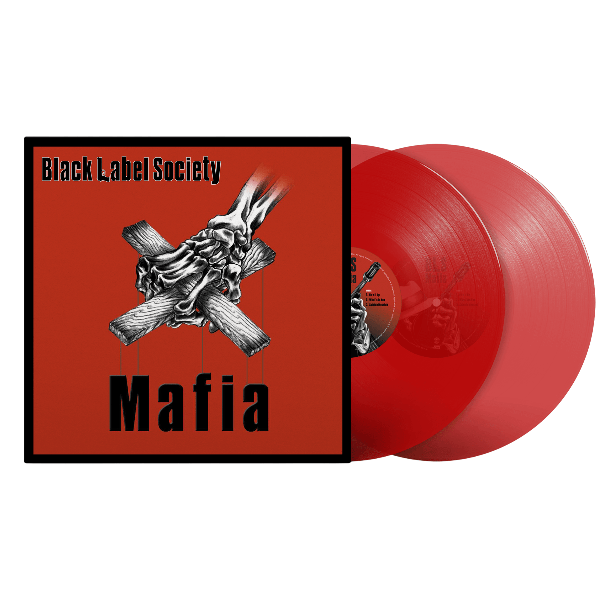 Black Label Society - Mafia Clear Red Vinyl - Golden Apple Comics