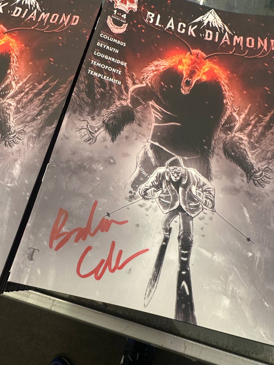 Black Diamond #1 (Of 4) SIGNED Brendan Columbus (09/03/2025) Massive