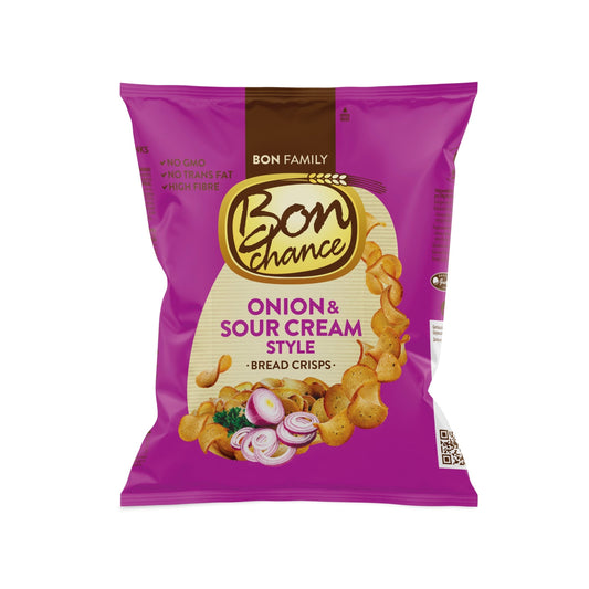 Bon Chance Onion & Sour Cream Style Bread Crisps (Lithuania)