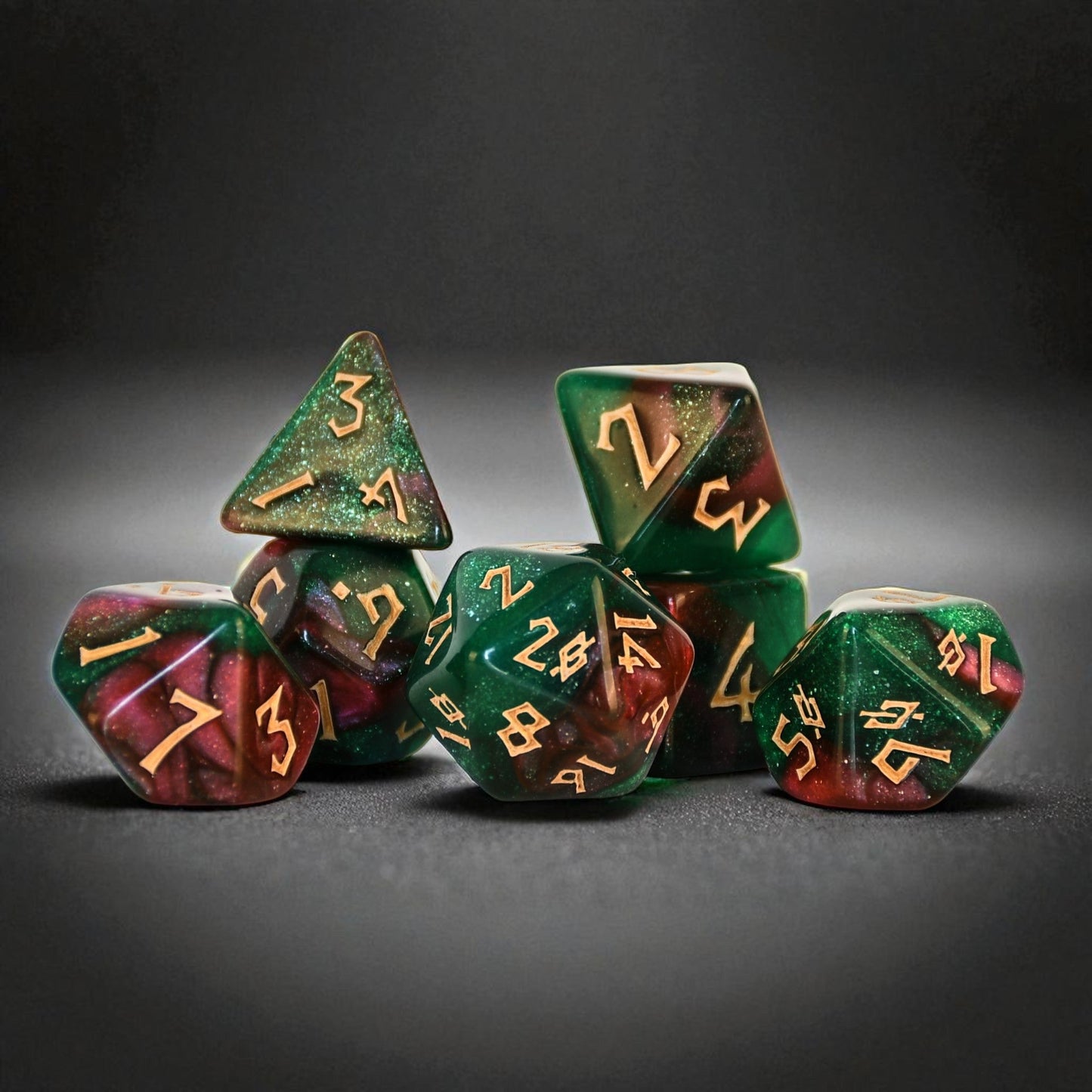 Breath of the Strong Acrylic Dice Set