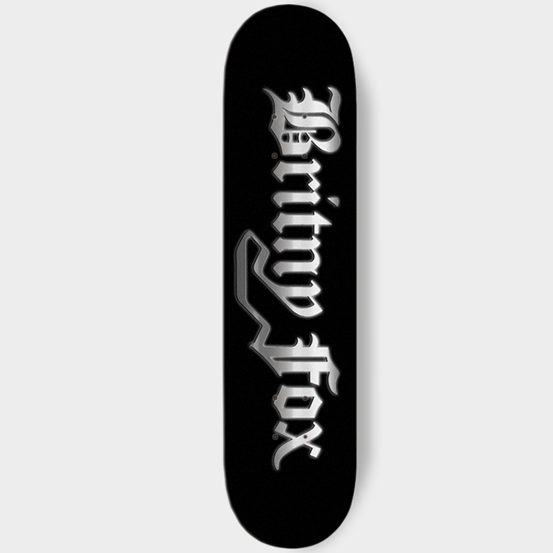 Volatile x Britny Fox - Logo Skateboard Deck