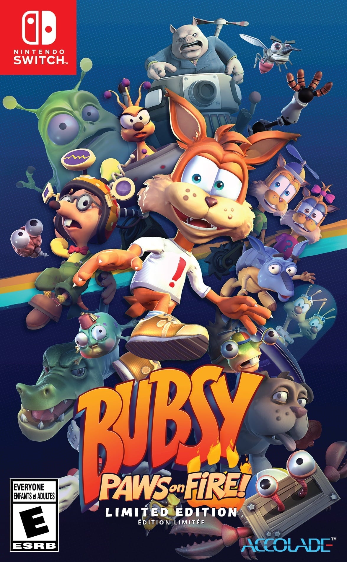 Bubsy: Paws on Fire (Limited Edition) (Nintendo Switch)