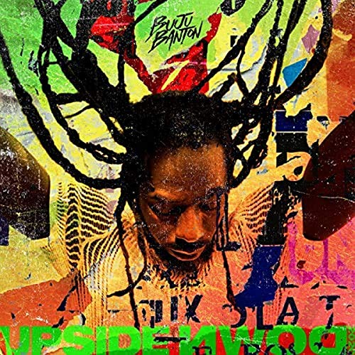 Buju Banton Upside Down 2020 [2 LP] [Red/Orange/Black Splatter] [Vinyl]