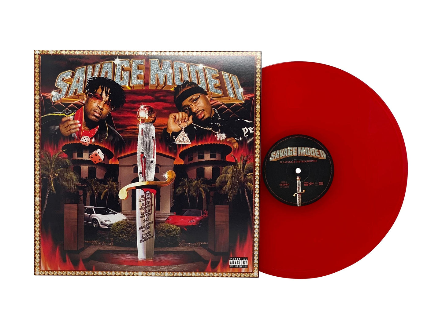 21 Savage & Metro Boomin - Savage Mode II (Limited Edition Red Vinyl)