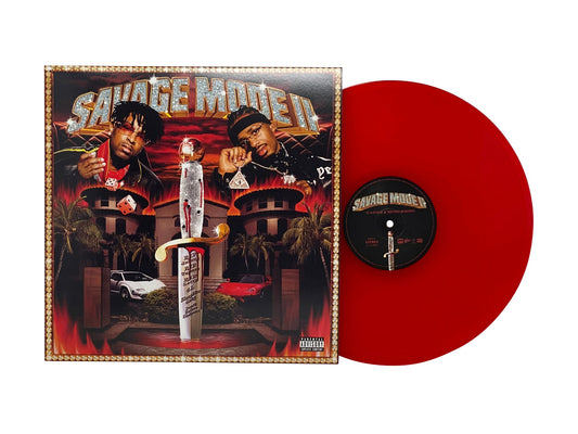 21 Savage & Metro Boomin - Savage Mode II (Limited Edition Red Vinyl)