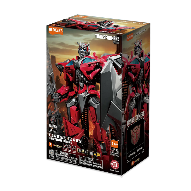 Blokees: Transformers - Classic Class - 24 Transformers - Dark of the Moon - Sentinel Prime