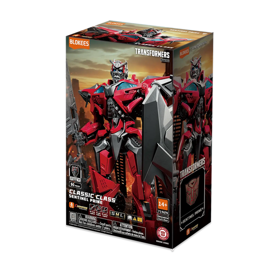 Blokees: Transformers - Classic Class - 24 Transformers - Dark of the Moon - Sentinel Prime - Golden Apple Comics
