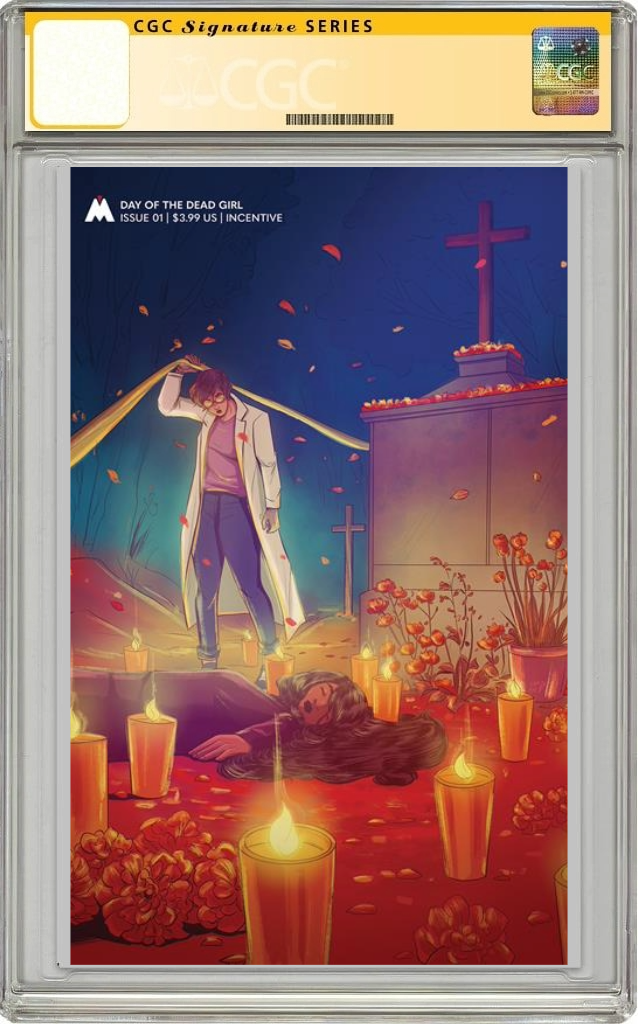 Day Of The Dead Girl #1 B Yasmin Flores Montanez SIGNED AJ Mendez (10/09/2024) Magma - Golden Apple Comics