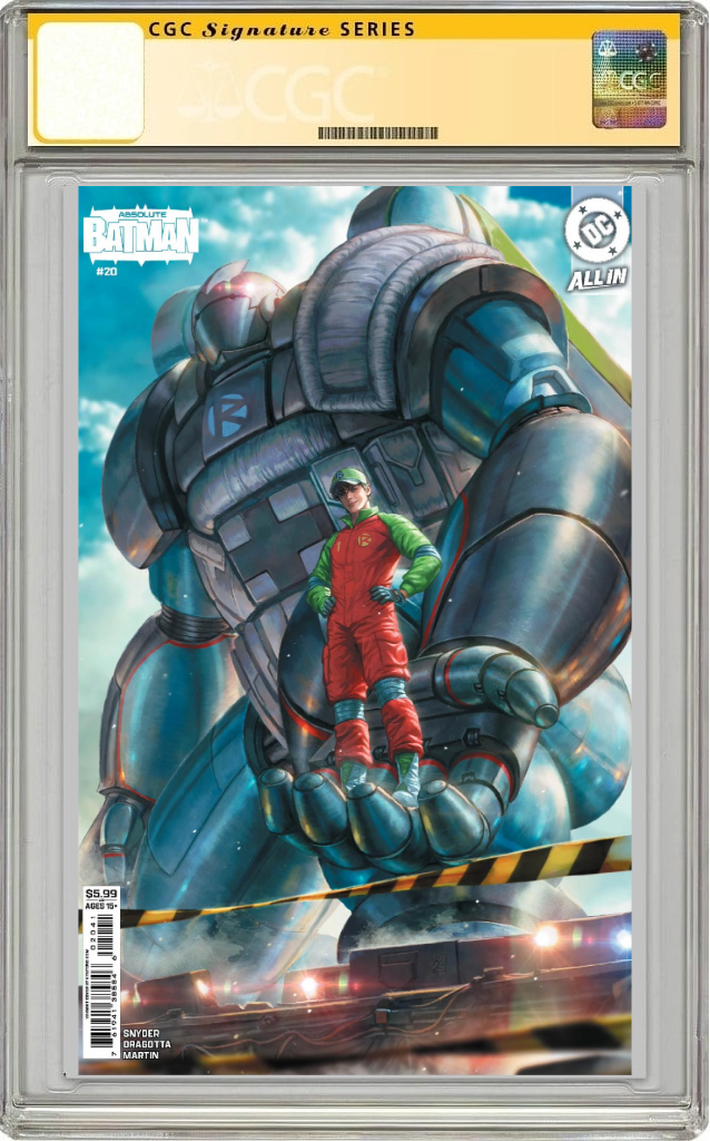 Absolute Batman #20 D Kyuyong Eom SIGNED Variant (05/13/2026) Dc CGC SS 9.8 - Golden Apple Comics