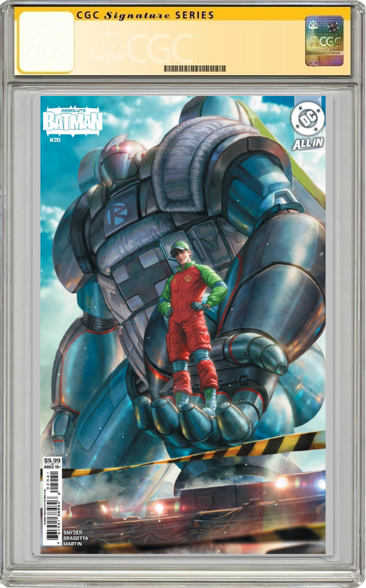 Absolute Batman #20 D Kyuyong Eom SIGNED Variant (05/13/2026) Dc CGC SS 9.8 - Golden Apple Comics