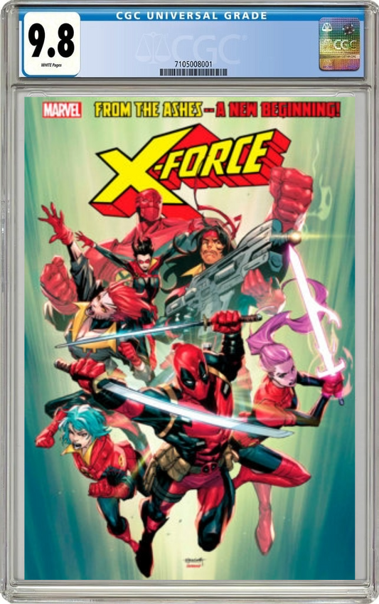 X-Force #1 A Stephen Segovia Geoffrey Throne (07/31/2024) Marvel CGC 9.8