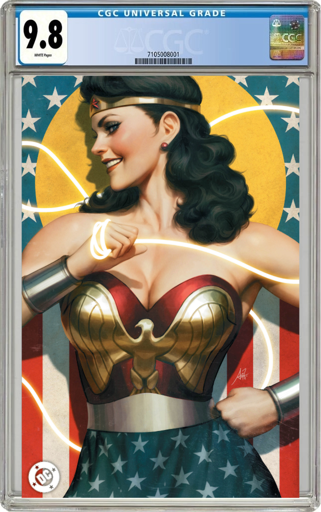 New History Of The Dc Universe #1 (Of 4) F Stanley Artgerm Lau Foil Variant (06/25/2025) Dc CGC 9.8