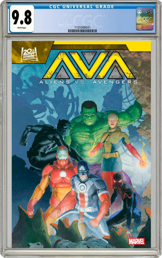 Aliens Vs Avengers #2 A (Of 4) Esad Ribic Jonathan Hickman (11/06/2024) Marvel CGC 9.8