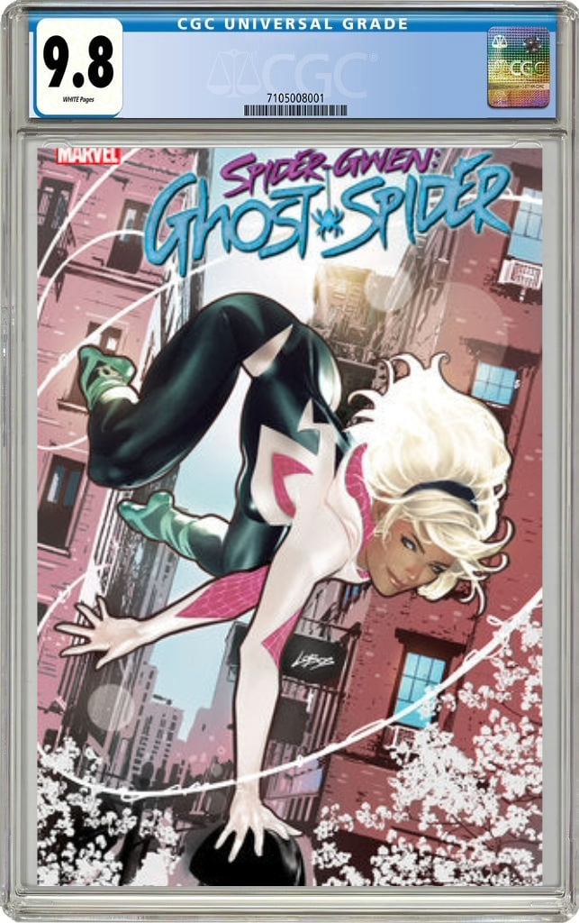 Spider-Gwen The Ghost-Spider #3 C Pablo Villalobos Variant (07/31/2024) Marvel CGC 9.8