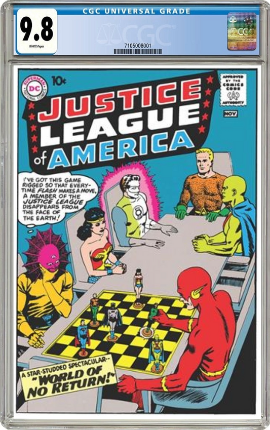 Justice League Of America #1 Facsimile B Murphy Anderson Foil Variant (07/31/2024) Dc CGC 9.8