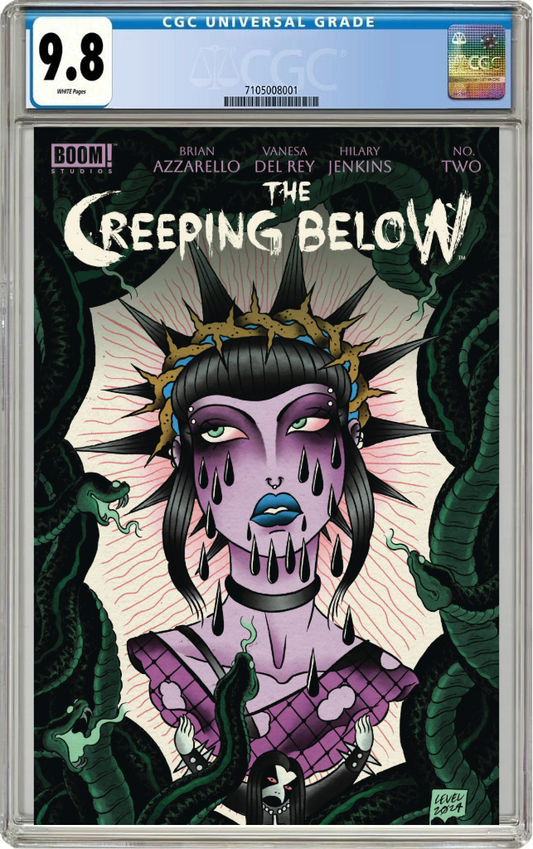 Creeping Below #2 (Of 5) B Brian Level Variant (12/25/2024) Boom CGC 9.8