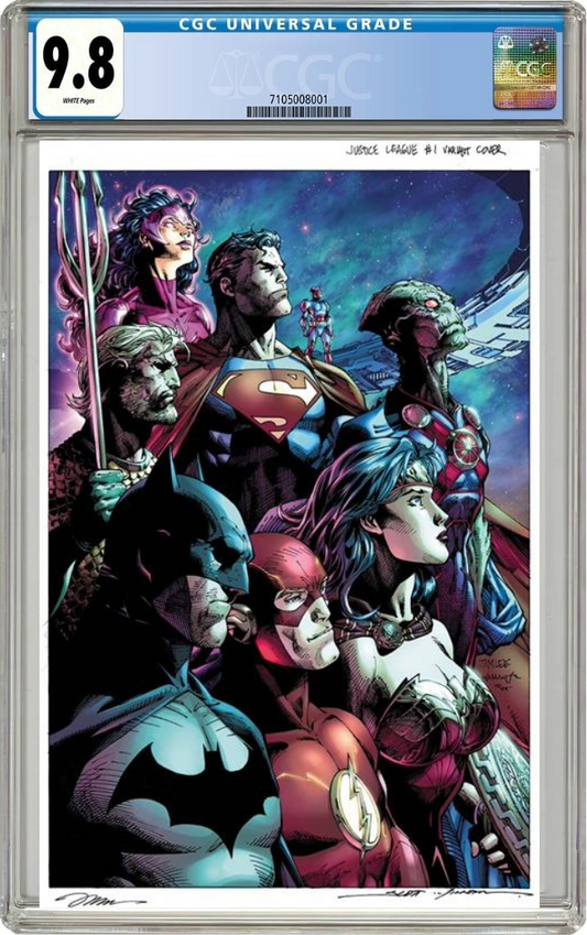 Justice League Unlimited #1 B Jim Lee Variant (11/27/2024) Dc CGC 9.8