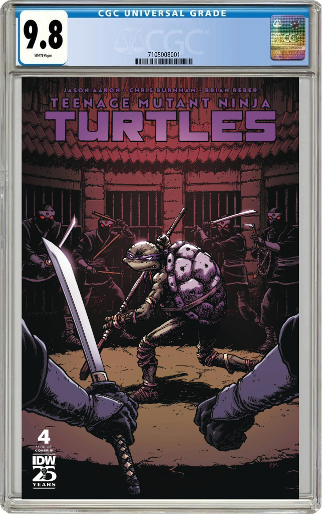 Teenage Mutant Ninja Turtles Tmnt 2024 #4 B Chris Burnham Variant (11/27/2024) Idw CGC 9.8