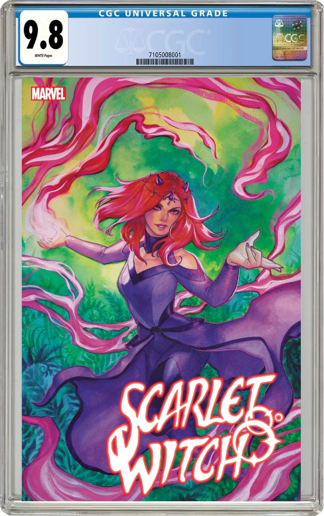 Scarlet Witch #6 E Meghan Hetrick Foil Variant (11/20/2024) Marvel CGC 9.8