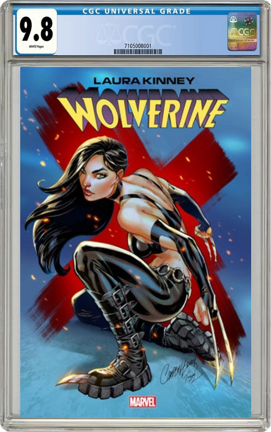 Laura Kinney Wolverine #1 B J Scott Campbell Variant (12/11/2024) Marvel CGC 9.8