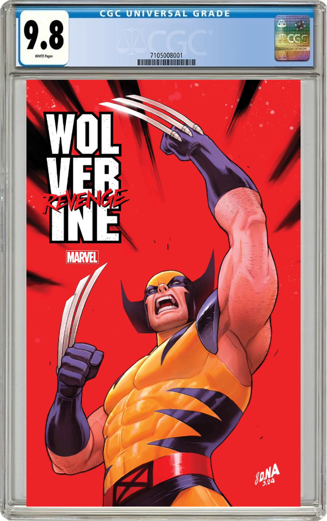 Wolverine Revenge #1 C (Of 5) David Nakayama Foil Variant (08/21/2024) Marvel CGC 9.8