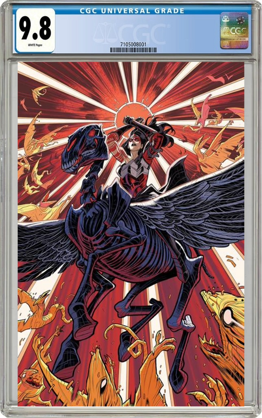 Absolute Wonder Woman #4 B Elizabeth Torque Variant (01/22/2025) Dc CGC 9.8