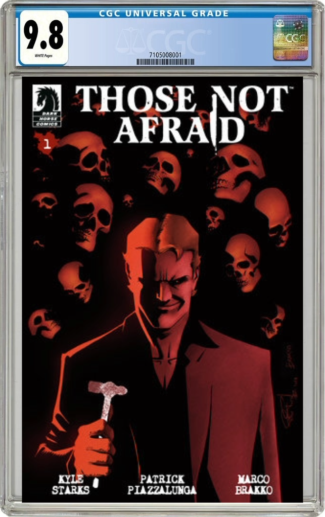 Those Not Afraid #1 B Patrick Piazzalunga Variant (01/08/2025) Dark Horse CGC 9.8