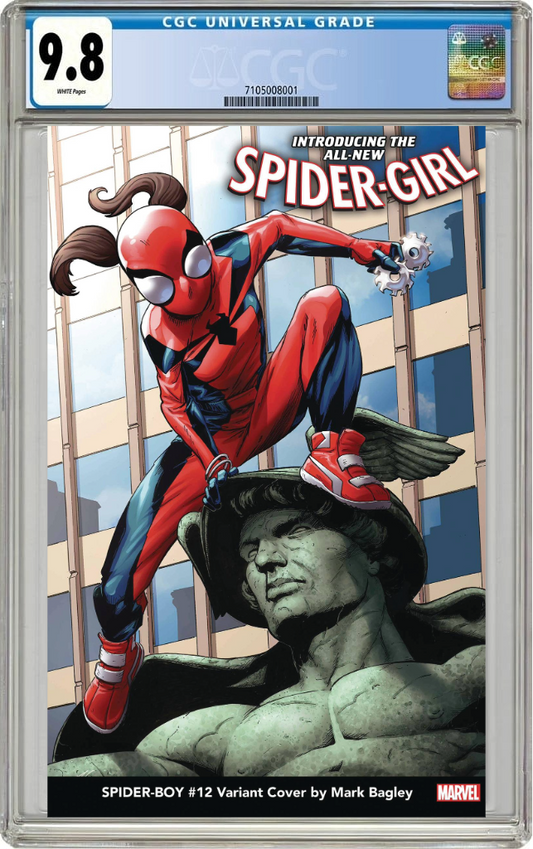 Spider-Boy #12 E Mark Bagley Variant (10/23/2024) Marvel CGC 9.8