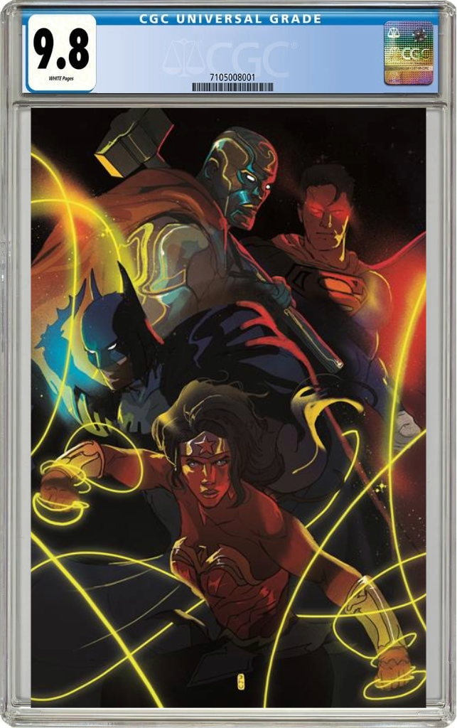 Justice League Unlimited #4 B Christian Ward Variant (02/26/2025) Dc CGC 9.8