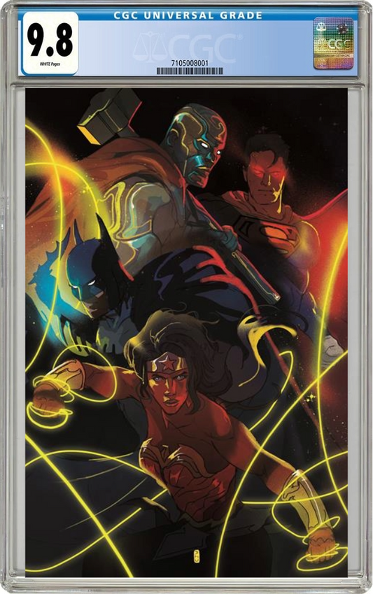 Justice League Unlimited #4 B Christian Ward Variant (02/26/2025) Dc CGC 9.8