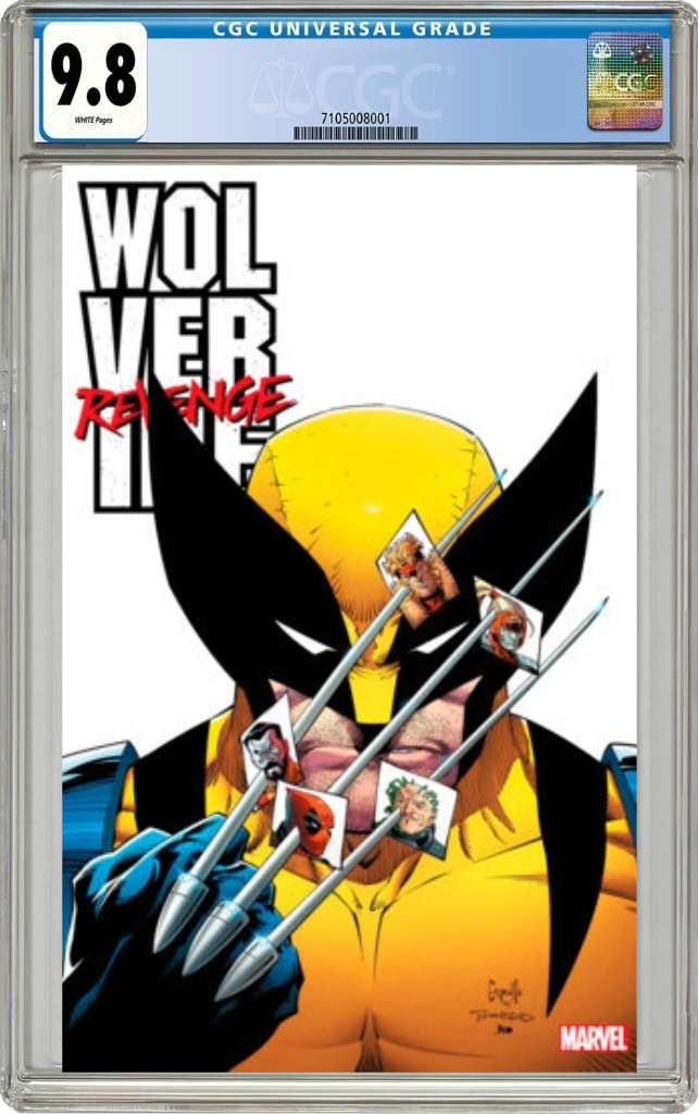 Wolverine Revenge #2 A (Of 5) Greg Capullo Jonathan Hickman (09/25/2024) Marvel CGC 9.8