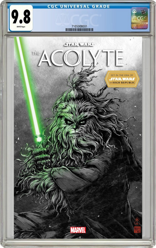 Star Wars The Acolyte Kelnacca #1 B Takashi Okazaki Variant (09/04/2024) Marvel CGC 9.8