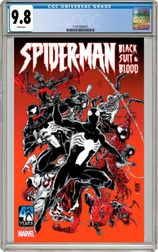 Spider-Man Black Suit & Blood #2 A (Of 4) Giuseppe Camuncoli J Michael Straczynski (09/11/2024) Marvel CGC 9.8