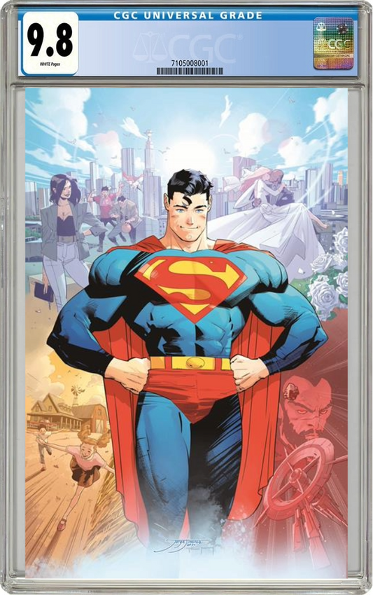 Summer Of Superman Special #1 (One Shot) F Jorge Jimenez Foil Variant (04/16/2025) Dc CGC 9.8