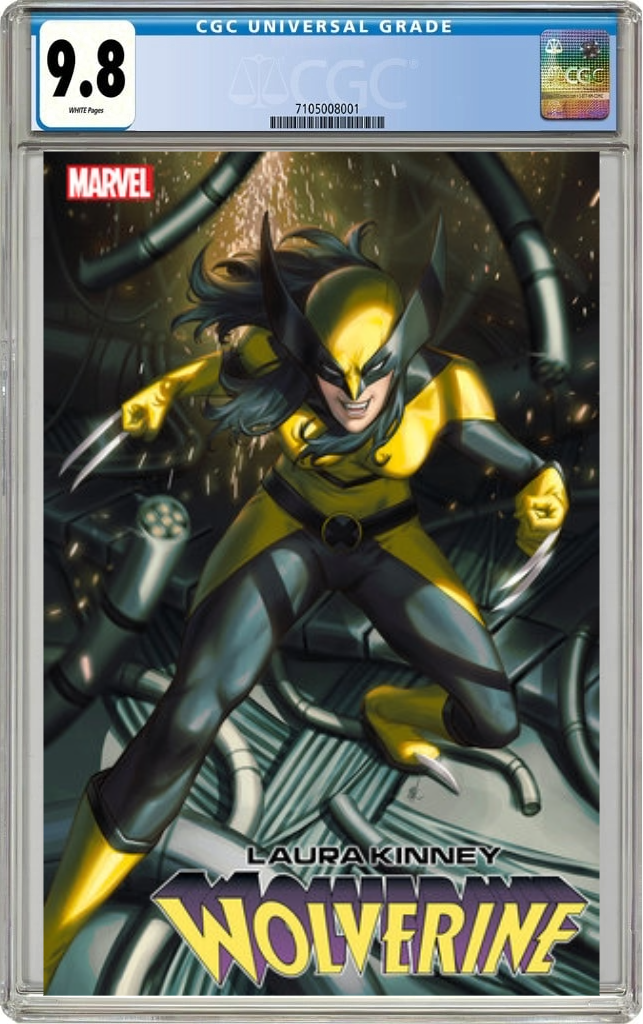 Laura Kinney Wolverine #3 B Ejikure Wolverine Variant (02/19/2025) Marvel CGC 9.8