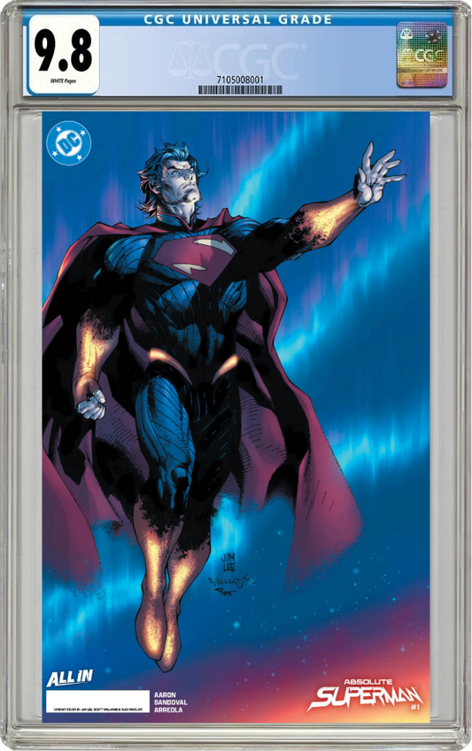 Absolute Superman #1 C Jim Lee Variant (11/06/2024) Dc CGC 9.8