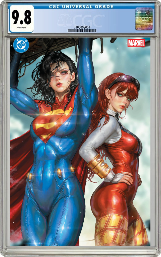 Dc Marvel Superman Spider-Man #1 (One Shot) Kyuyong Eom Virgin Variant (03/25/2026) Dc CGC 9.8 - Golden Apple Comics