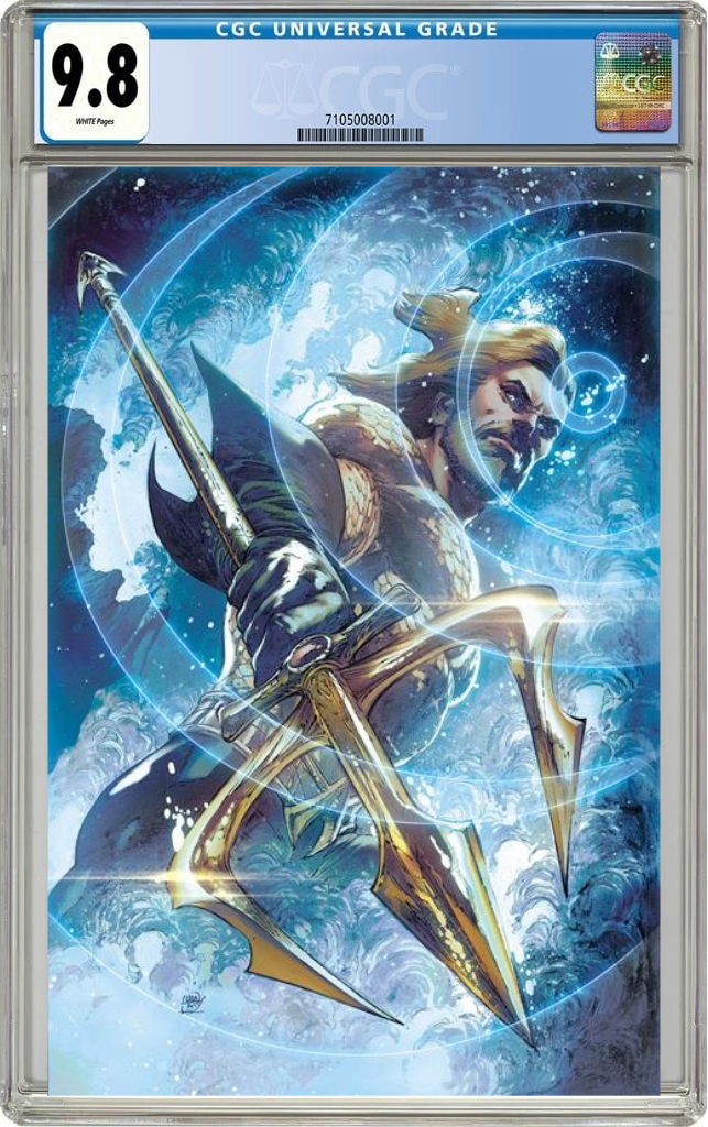 Aquaman #1 B Ivan Reis Variant (01/08/2025) Dc CGC 9.8