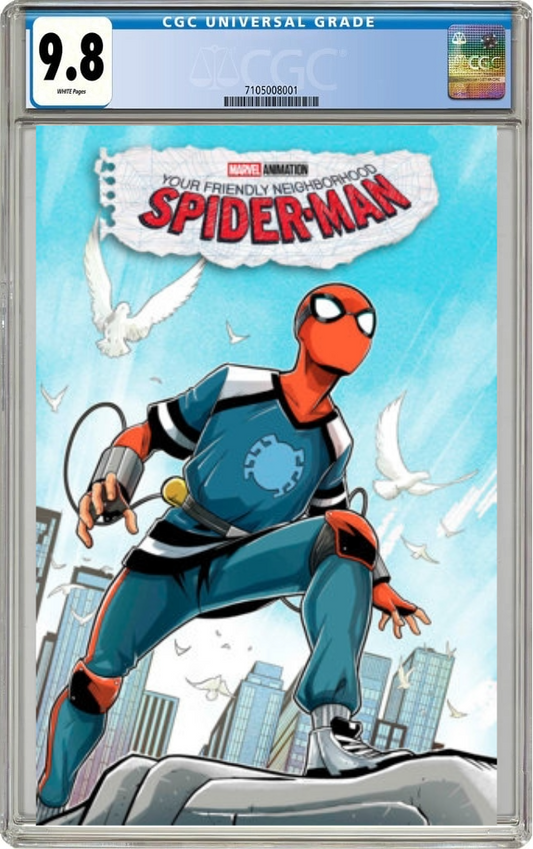 Your Friendly Neighborhood Spider-Man #2 B Luciano Vecchio Variant (01/15/2025) Marvel CGC 9.8