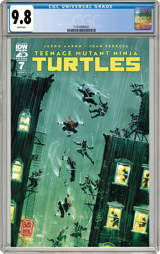 Teenage Mutant Ninja Turtles #7 C Juan Ferreyra Variant (02/26/2025) Idw CGC 9.8