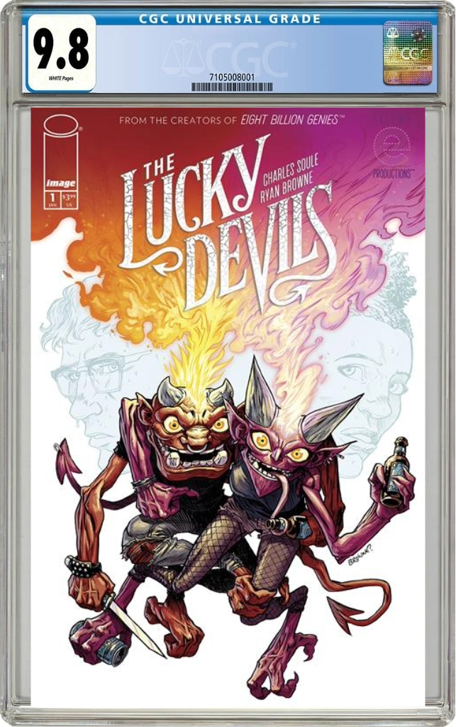 Lucky Devils #1 (Of 9) A Ryan Browne Charles Soule (01/08/2025) Image CGC 9.8